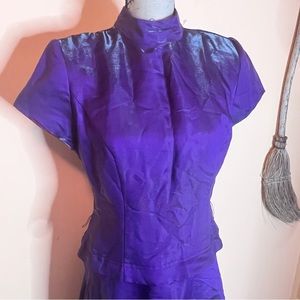 💚Vintage floor length dress